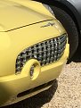 Detail of her iconic egg-crate grill