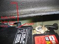 placement of battery vent tube